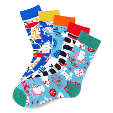 Non Slip Animal Cute Women Colourful Spandex Cotton Socks